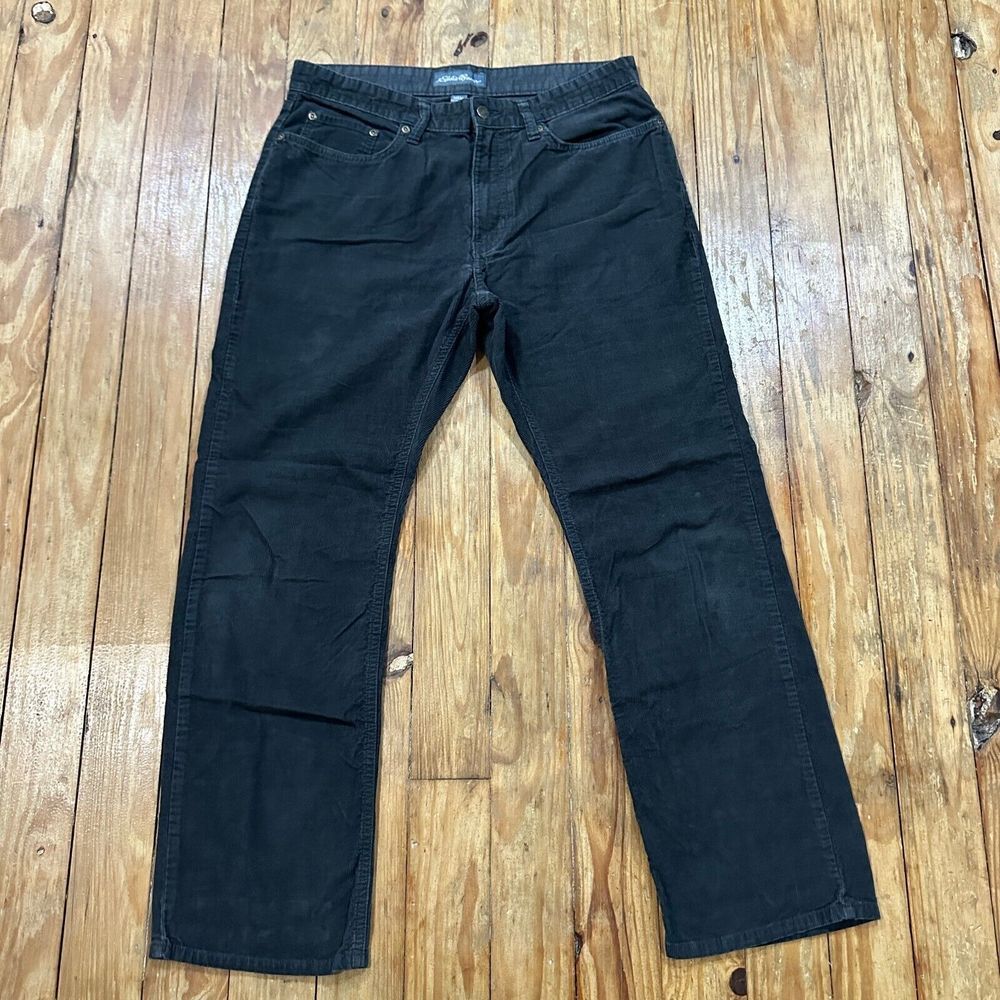 Eddie Bauer Men's Corduroy Pants - Black